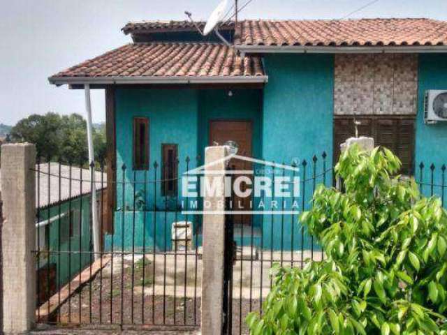 EMICREI VENDE CASA com 03 dormitórios à venda, 88 m² por R$ 320.000 - Fazenda São Borja - São Leopoldo/RS