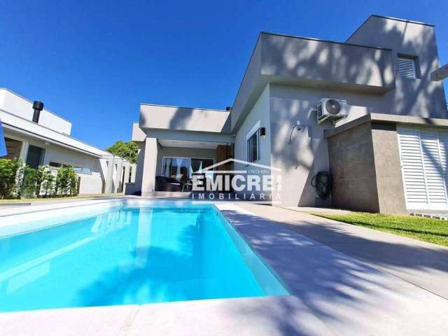 EMICREI VENDE Casa com 03 dormitórios, 160m² por R$ 1.500.000 - Lagoa dos Esteves - Balneário Rincão/SC