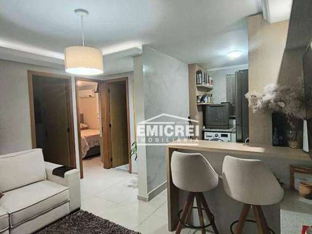 Apartamento com 2 dormitórios à venda, 44 m² por R$ 169.990,00 - Duque de Caxias - São Leopoldo/RS