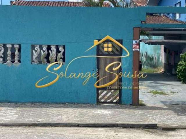 Casa para Venda em Mongaguá, Balneário Jussara, 2 dormitórios, 1 suíte, 1 banheiro, 6 vagas