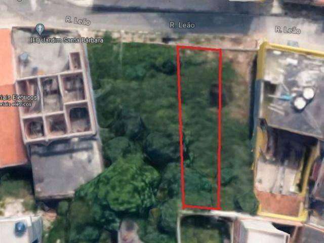 Terreno à venda, 125 m² por R$ 180.000,00 - Cidade Satélite Santa Bárbara - São Paulo/SP