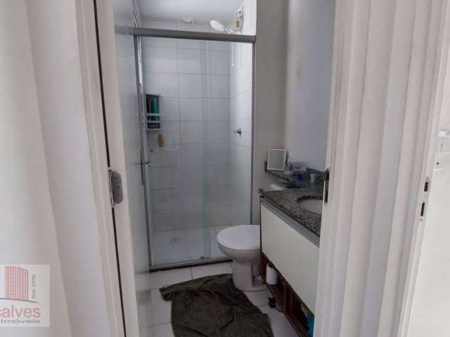 Apartamento em Canhema - Diadema: 2 dormitórios, 43m² por R$ 260.000 ou R$ 1.800/mês