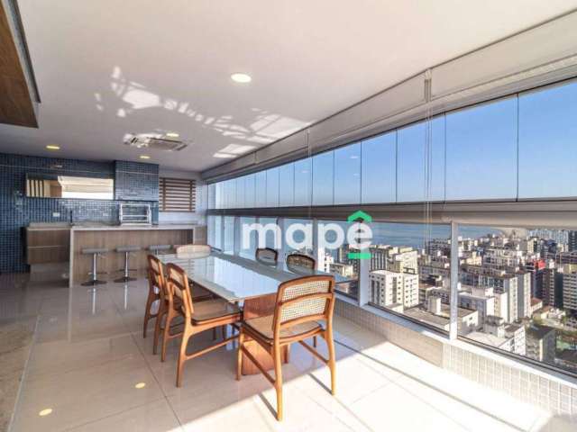 Apartamento com 4 dormitórios à venda, 255 m² por R$ 4.200.000,00 - Aparecida - Santos/SP