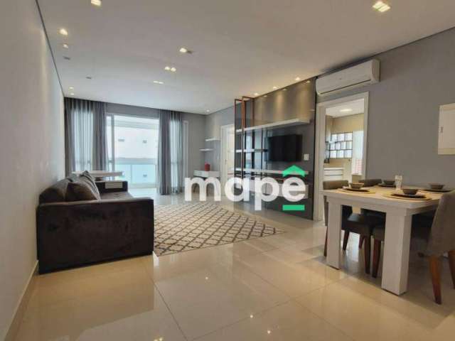 Apartamento com 1 dormitório à venda, 91 m² por R$ 1.380.000,00 - Aparecida - Santos/SP