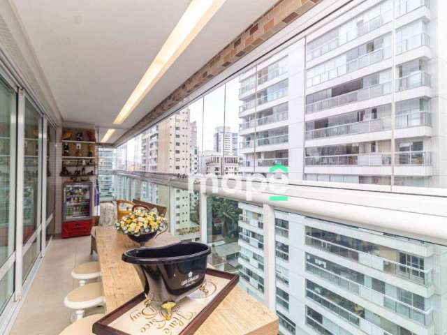 Apartamento com 4 dormitórios à venda, 191 m² por R$ 2.300.000,00 - Gonzaga - Santos/SP