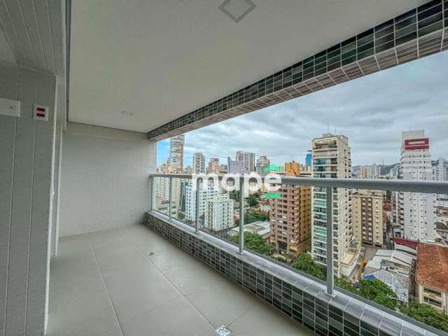 Apartamento com 1 dormitório à venda, 66 m² por R$ 820.000,00 - Boqueirão - Santos/SP