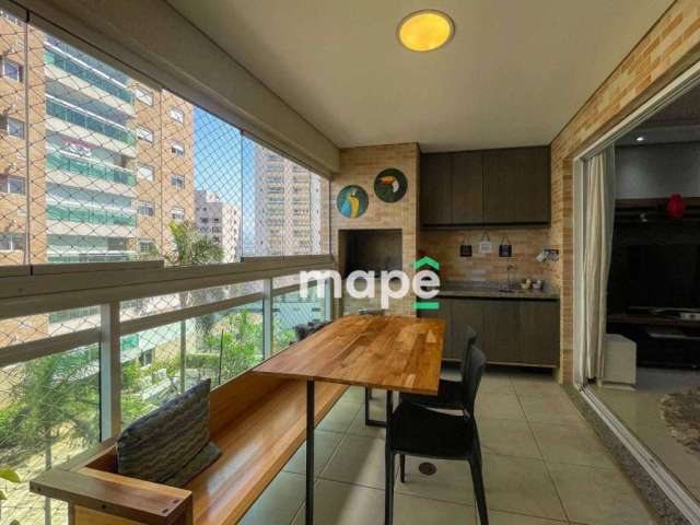 Apartamento com 2 dormitórios à venda, 78 m² por R$ 800.000,00 - Ponta da Praia - Santos/SP