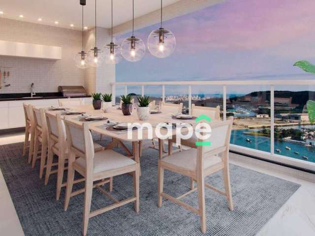 Apartamento com 3 dormitórios à venda, 227 m² por R$ 4.890.000,00 - Ponta da Praia - Santos/SP