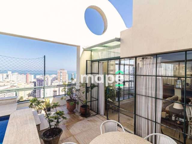 Cobertura à venda, 307 m² por R$ 5.500.000,00 - Boqueirão - Santos/SP