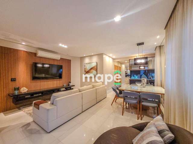 Apartamento com 3 dormitórios à venda, 140 m² por R$ 1.500.000,00 - Pompéia - Santos/SP