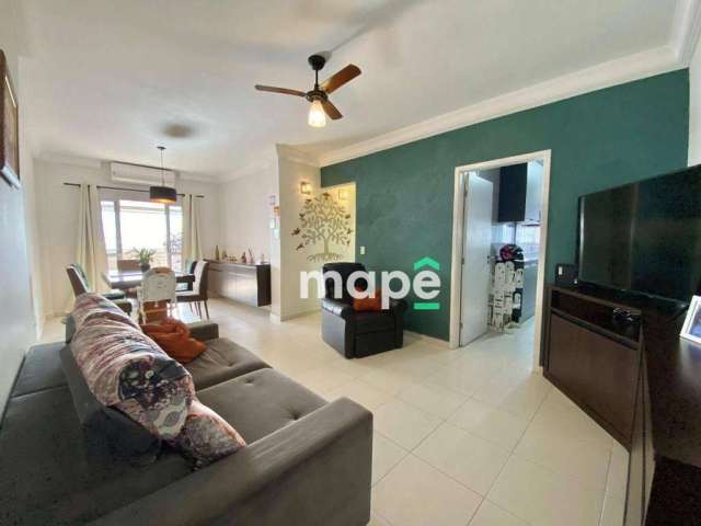 Apartamento com 3 dormitórios à venda, 113 m² por R$ 990.000,00 - Ponta da Praia - Santos/SP