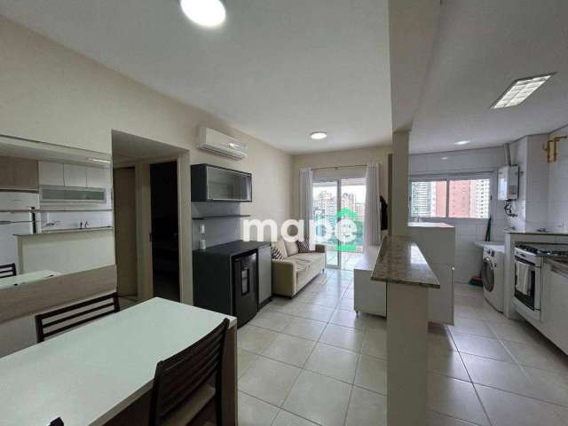 Apartamento com 1 dormitório à venda, 54 m² por R$ 778.000,00 - Gonzaga - Santos/SP