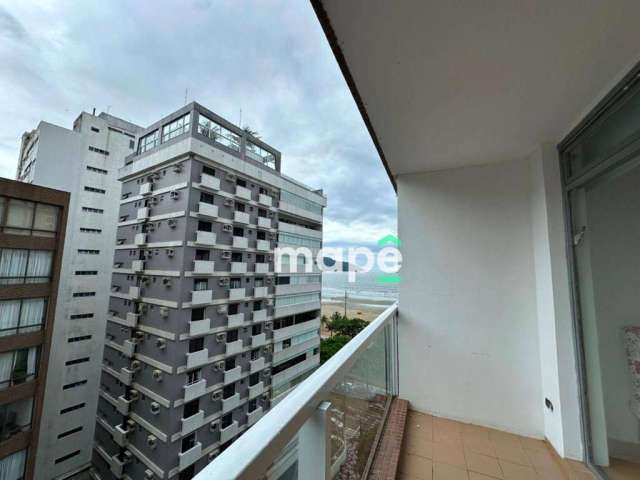 Apartamento com 2 dormitórios à venda, 81 m² por R$ 620.000,00 - Gonzaga - Santos/SP