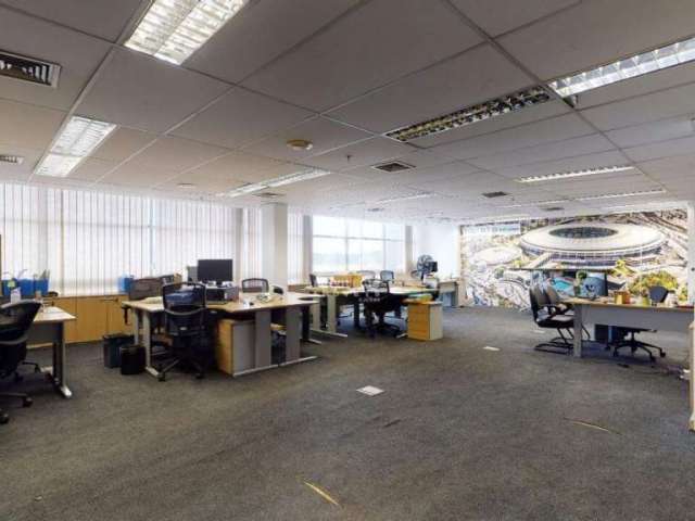 Andar comercial 813m² 3 salas 2 copas 1 auditório 6 banheiros 2 vagas reformado Centro Rio de Janeiro