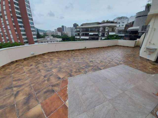 Magnifica Cobertura à venda no Leblon, terraço amplo, quadrissima da Praia do Leblon