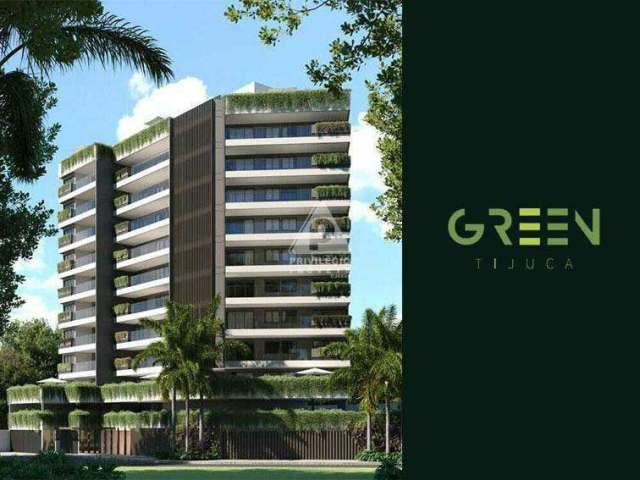 Lançamento GREEN - Concal, apartamentos de 3 e 4 quartos, suíte e vaga, mais infraestrutura a venda na Tijuca