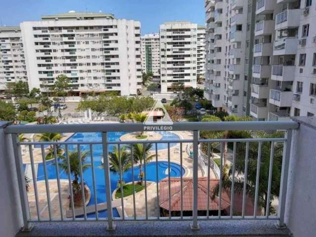 Apartamento de 2 quartos 1 suíte sol manha no Aquagreen Barra da Tijuca Camorim