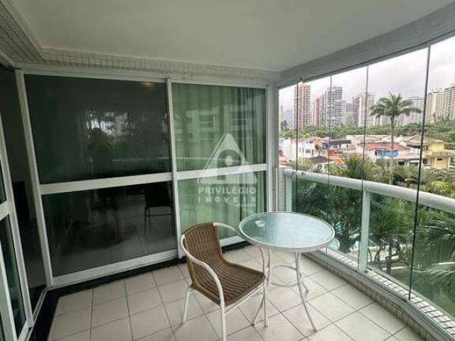 Flat de 01 Quarto na Barra da Tijuca, Wyndham Rio Barra, Posto 4, fora do Pool Hoteleiro