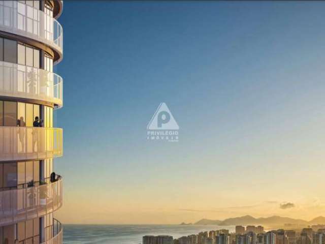 Apartamento tipo estúdio e lazer completo na charmosa Torre Niemeyer 360 - Barra da Tijuca