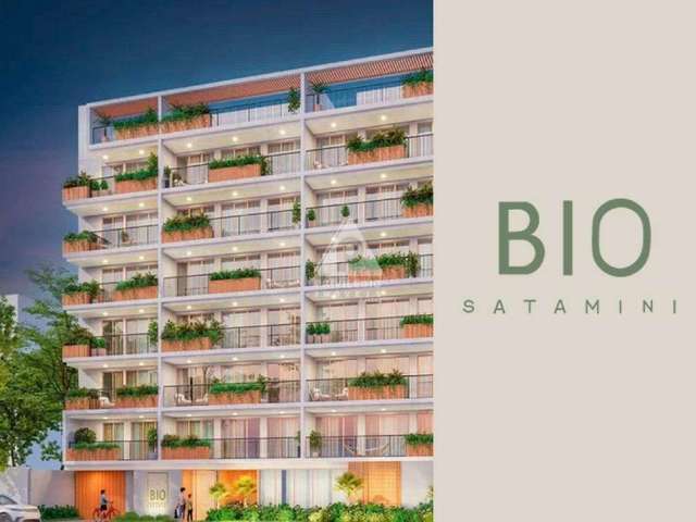 Lançamento Residencial Bio Satamini, apartamentos de 2 e 3 quartos, com opção de suíte, vaga e lazer completo, na Tijuca