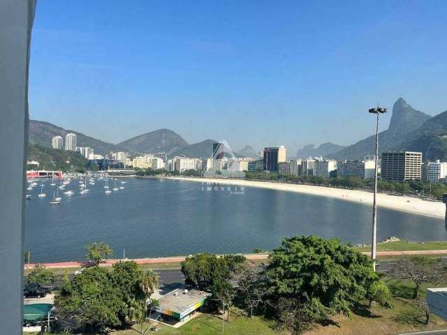 4 quartos, vista total enseada de Botafogo, aprox 250m²