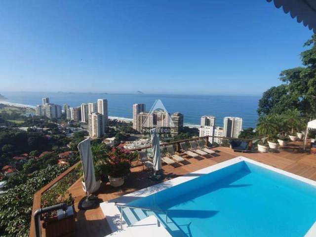 Casa à venda com vista panorâmica em São Conrado, RJ