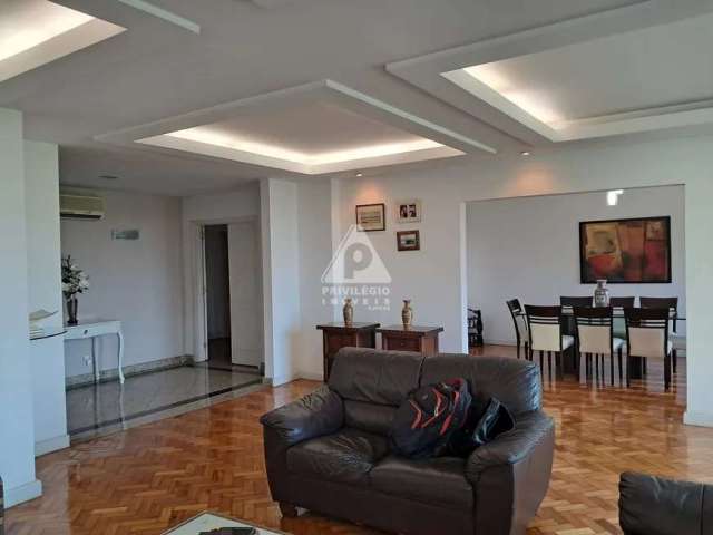 Apartamento à Venda na Praia do Flamengo, localização cobiçada, Vista Inebriante, 4 quartos, suíte, Vaga na Escritura, 259m² no Iptu.