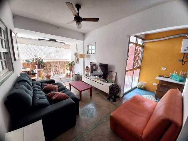 Apartamento à venda 2 quartos, suíte, vaga na escritura, localização cobiçada, Laranjeiras - RJ