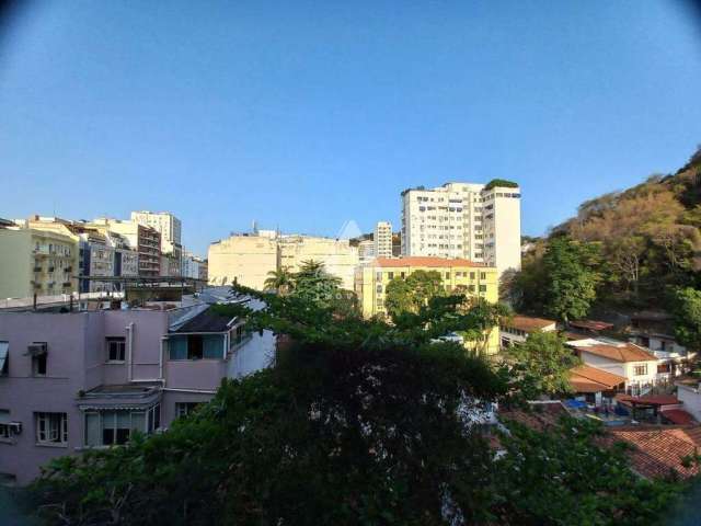 Apartamento 2 quartos, andar alto, localização cobiçada, Laranjeiras, Cosme Velho - RJ