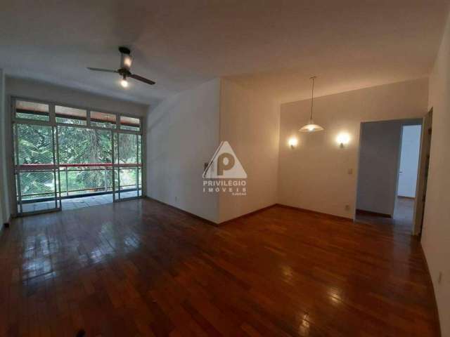 Botafogo! Apartamento, sala, varanda, 3 quartos, 1 suite, 2 vagas, 102m²