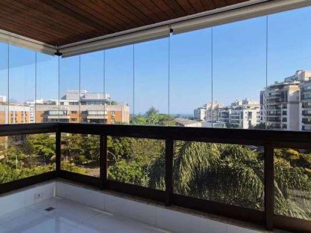 Maravilhosa cobertura com 304 m2 Av Lúcio Costa 4 quartos Barra da tijuca