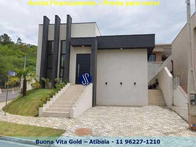 Casa em Condomínio para Venda em Atibaia, Condomínio Residencial Buona Vita Gold, 3 dormitórios, 3 suítes, 1 banheiro