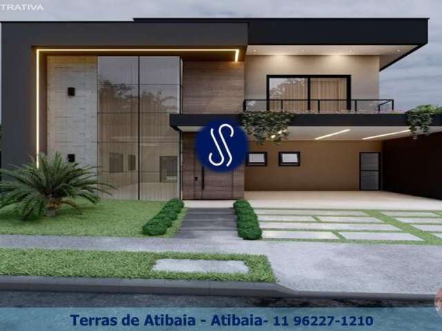 Casa em Condomínio para Venda em Atibaia, Condomínio Residencial Terras de Atibaia I, 3 dormitórios, 3 suítes, 5 banheiros, 2 vagas