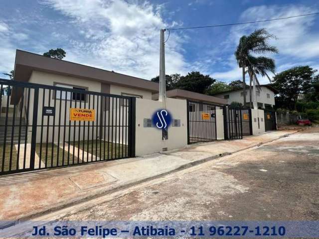 Casa para Venda em Atibaia, Jardim São Felipe, 2 dormitórios, 1 suíte, 1 banheiro, 2 vagas