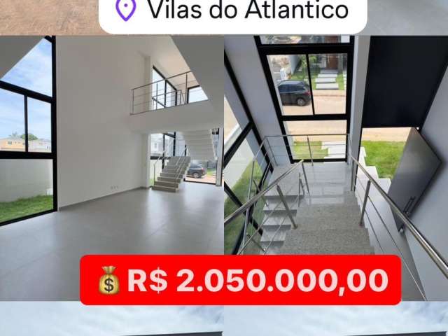 Casa a venda 4 suítes PRISCILA B. DUTRA - VILAS DO ATLÂNTICO (Condomínio VILA MARINE )