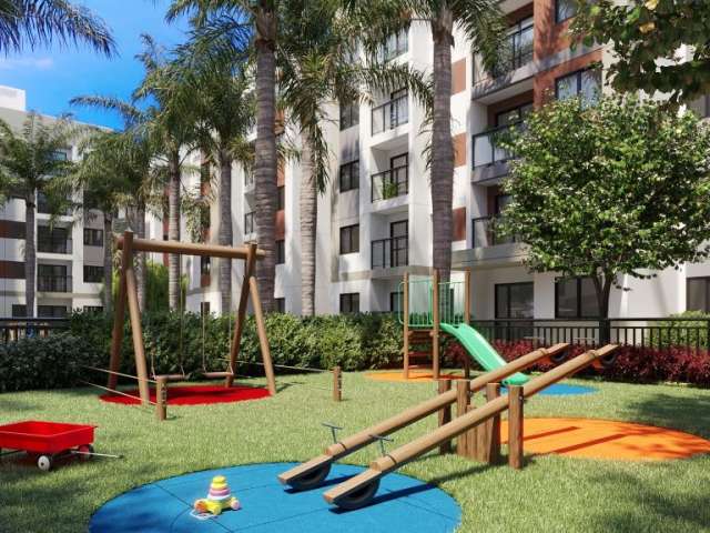 APARTAMENTOS 48m² 1 QUARTO COM VAGA, VARANDA, CONDOMÍNIO A 400 METROS DA PRAIA NO RECREIO