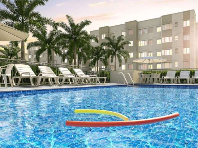 APARTAMENTOS 41m² 2 QUARTOS, CONDOMÍNIO FECHADO, LAZER COMPLETO EM REALENGO