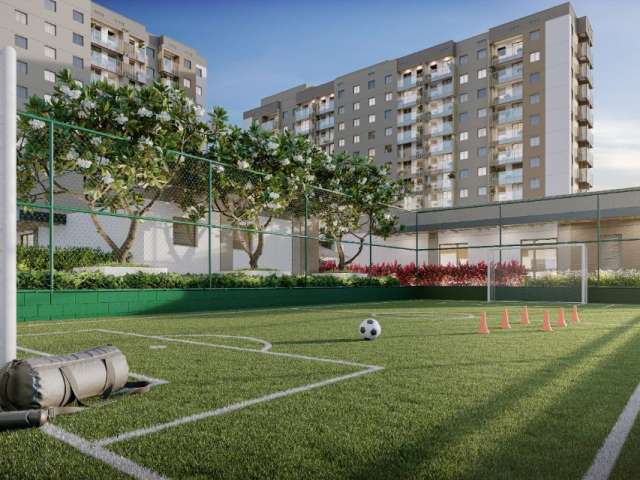 APARTAMENTOS 31m² 1 QUARTO, VARANDA, CONDOMÍNIO FECHADO, ÁREA DE LAZER, PRÓXIMO AO SHOPPING METROPOLITANO NA BARRA OLÍMPICA