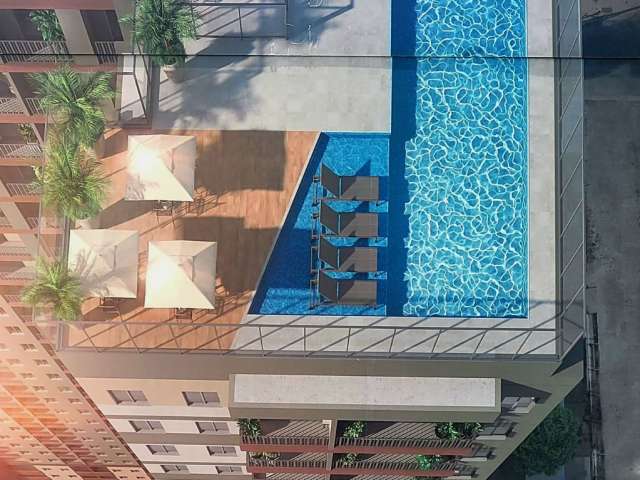 APARTAMENTOS STUDIO 31m² 1 QUARTO, VARANDA, CONDOMÍNIO FECHADO, ÁREA DE LAZER COMPLETA NO PORTO MARAVILHA