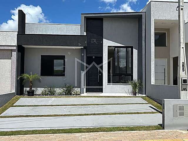 Casa em condomínio fechado com 3 quartos à venda na Rua Adão Manoel Mendes, Loteamento Jardim Timbaúva, Gravataí, 85 m2 por R$ 479.000