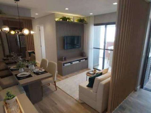 Apartamento na Barra Funda de 67 M² com 2 dormitórios, 2 vagas e varanda gourmet.