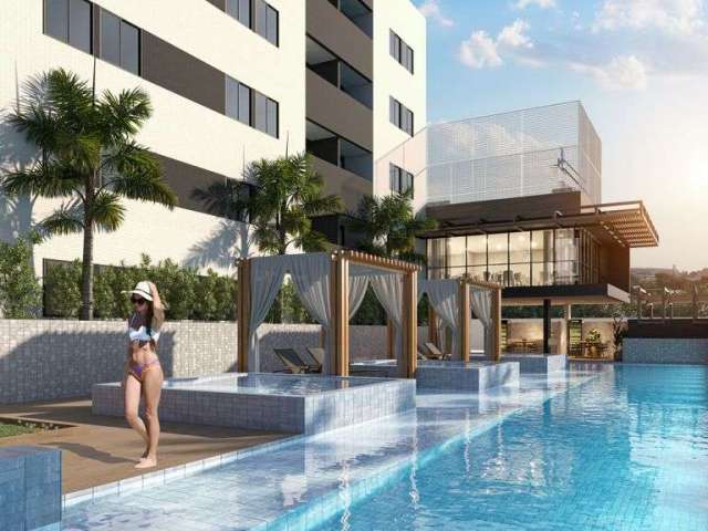 Apartamento em João Pessoa,  Geisel,  2 quartos, elevador, lazer completo