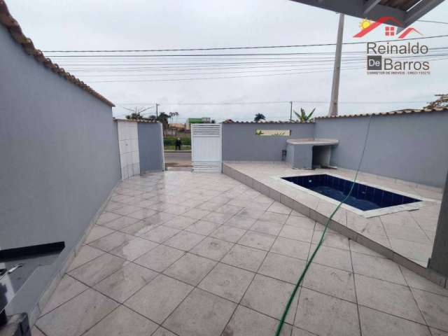 Casa com 2 dormitórios e piscina à venda por R$ 350.000 - Tupy - Itanhaém/SP