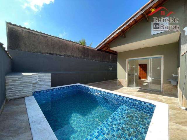 Casa com 2 dormitórios e piscina à venda, por R$ 298.000 - Santa Terezinha - Itanhaém/SP