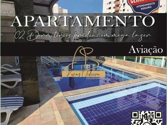 Apartamento com 2 dorms, Aviação, Praia Grande - R$ 450 mil