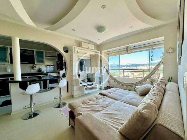 Apto c/vista mar - venda r$630.000 - 60m² - estreito florianopolis