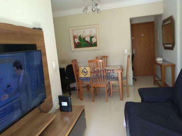 Apartamento com 2 dormitórios à venda, 60 m² por R$ 330.000,00 - Vila Valparaíso - Santo André/SP