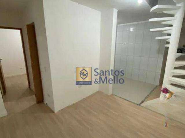 Cobertura com 2 dormitórios à venda, 90 m² por R$ 385.000,00 - Vila Pires - Santo André/SP