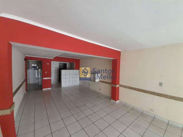 Salão para alugar, 80 m² por R$ 2.640,00/mês - Parque das Nações - Santo André/SP