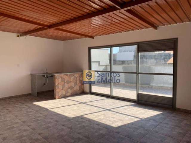 Cobertura com 3 dormitórios à venda, 152 m² por R$ 600.000,00 - Vila Camilópolis - Santo André/SP